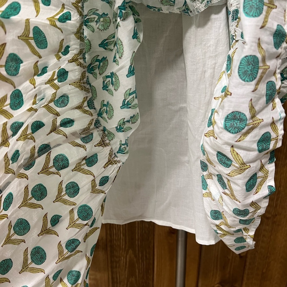 NWT Philosophy Large Sleeveless Cottagecore Boho Tiered Cotton Dress - Picture 8 of 11
